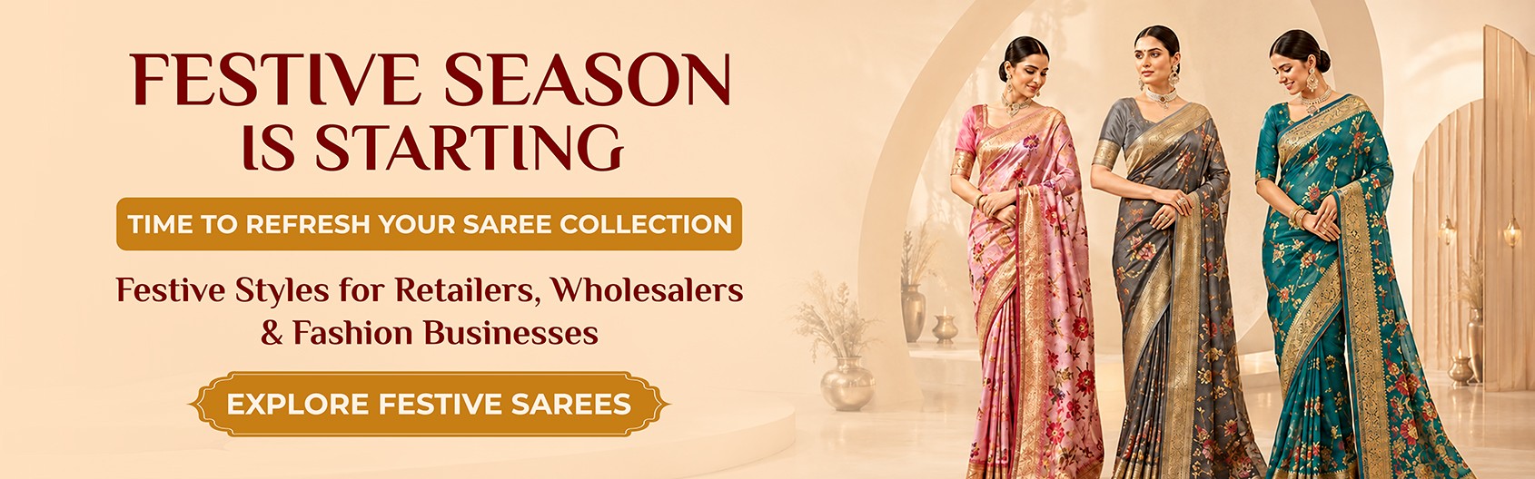 FESTIVAL SAREE BANNER  in Rajasthan