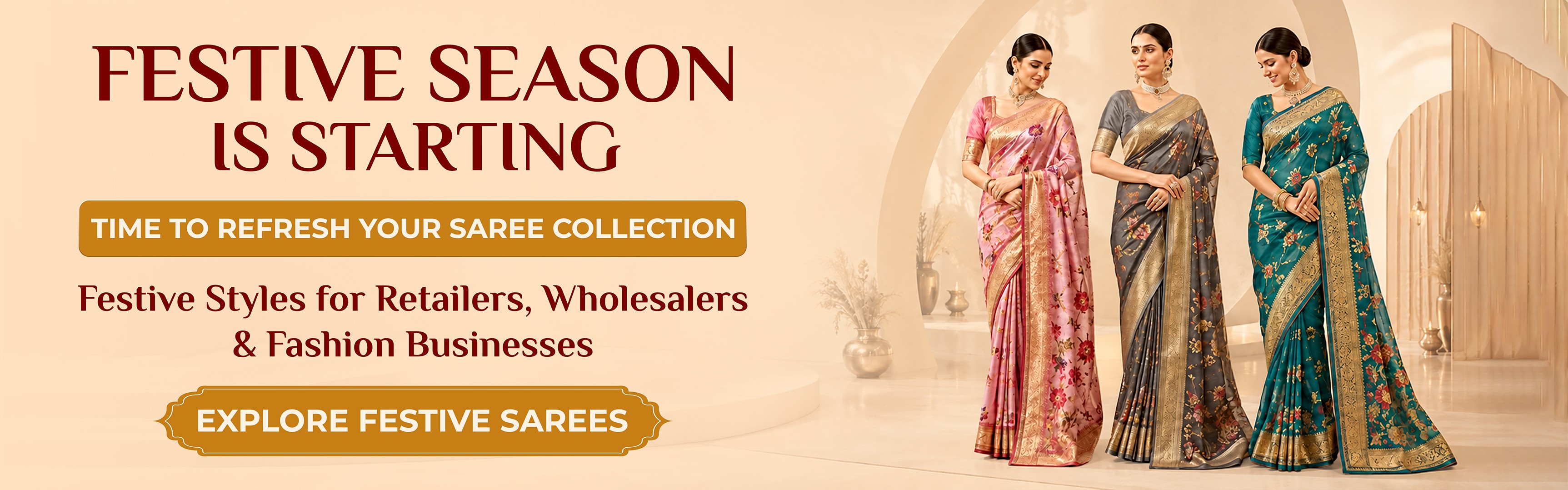 Wholesale saree  in Surat