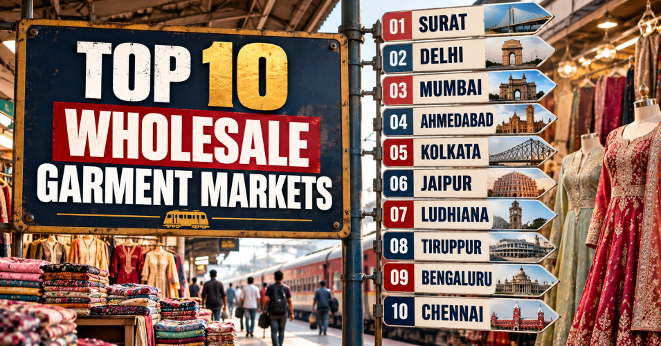 Top 10 Wholesale Garment Markets in India for Retailers and Bulk Buyers