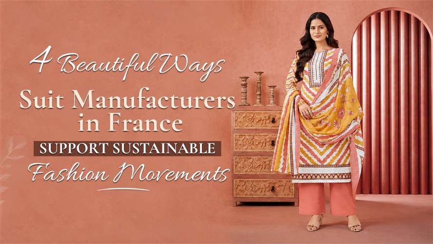 4 Beautiful Ways Suit Manufacturers in France Support Sustainable Fashion Movements