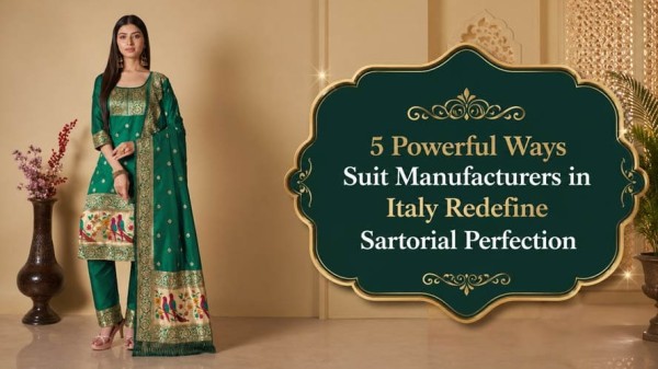 5 Powerful Ways Suit Manufacturers in Italy Redefine Sartorial Perfection