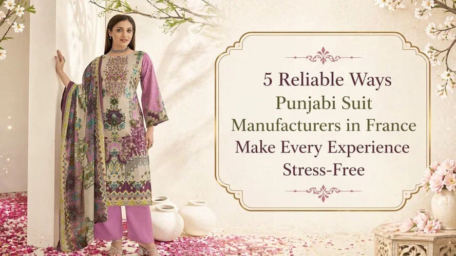 5 Reliable Ways Punjabi Suit Manufacturers in France Make Every Experience Stress Free