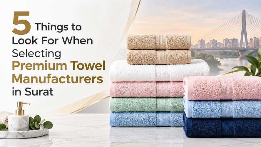 5 Things to Look For When Selecting Premium Towel Manufacturers in Surat