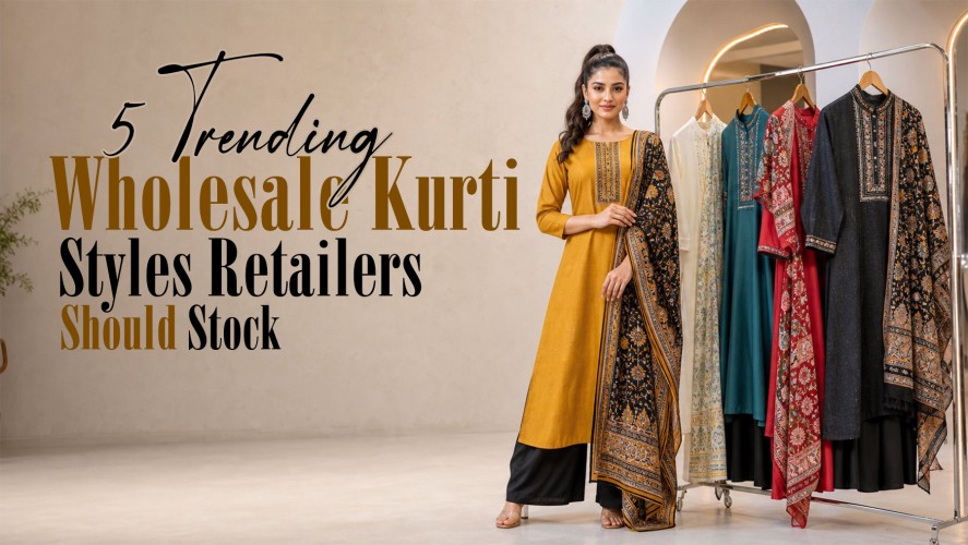 5 Trending Wholesale Kurti Styles Retailers Should Stock