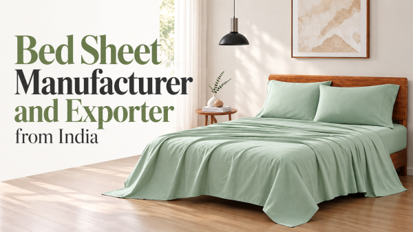 Bed Sheet Manufacturer and Exporter from India for B2B Buyers