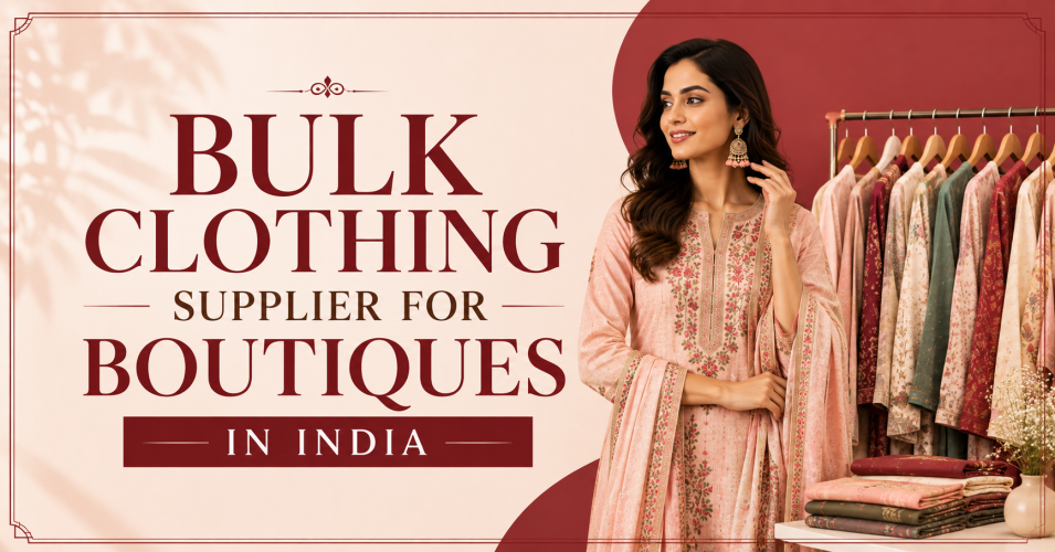 Bulk Clothing Supplier for Boutiques in India