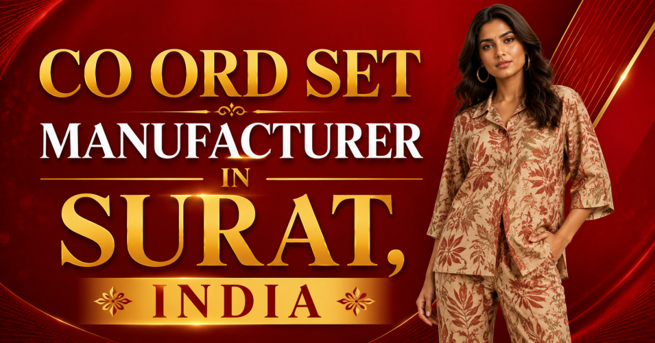 Co Ord Set Manufacturer in Surat India – Complete Sourcing Guide