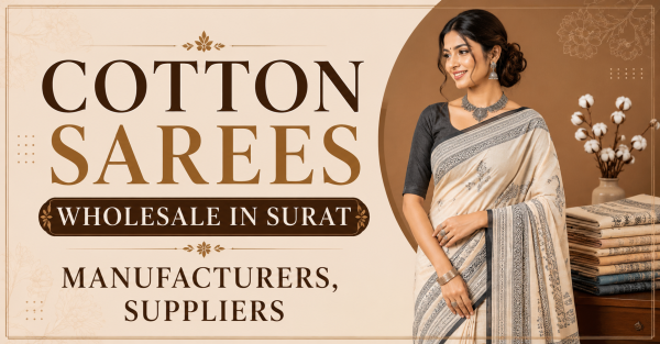 Cotton Sarees Wholesale in Surat – Manufacturers Suppliers Prices and Collections