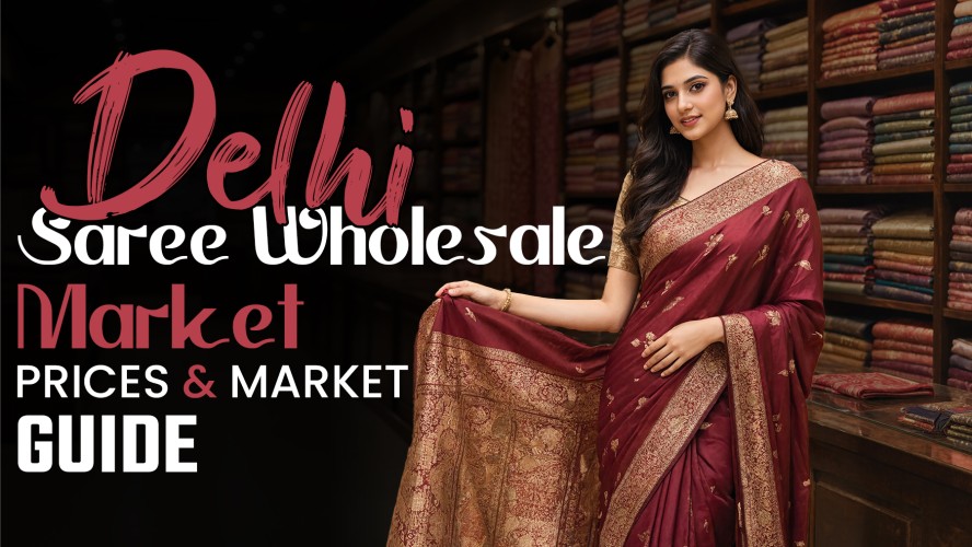 Delhi Saree Wholesale Market: A Complete Guide for Bulk Buyers