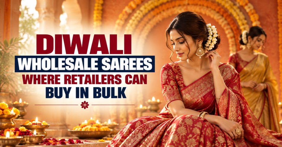 Diwali Wholesale Sarees: Where Retailers Can Buy in Bulk