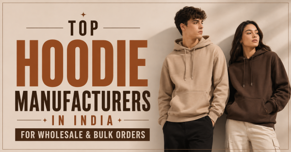 Hoodie Manufacturers in India for Wholesale and Bulk Orders