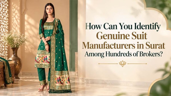 How Can You Identify Genuine Suit Manufacturers in Surat Among Hundreds of Brokers