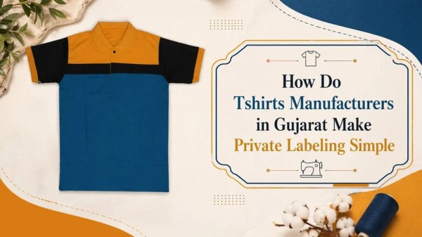 How Do Tshirts Manufacturers in Gujarat Make Private Labeling Simple