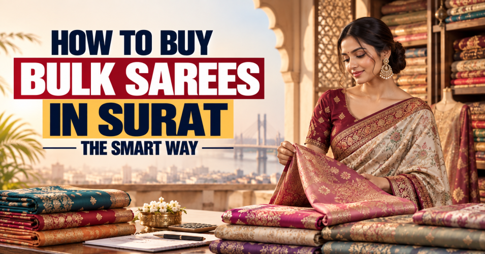 How to Buy Bulk Sarees in Surat the Smart Way