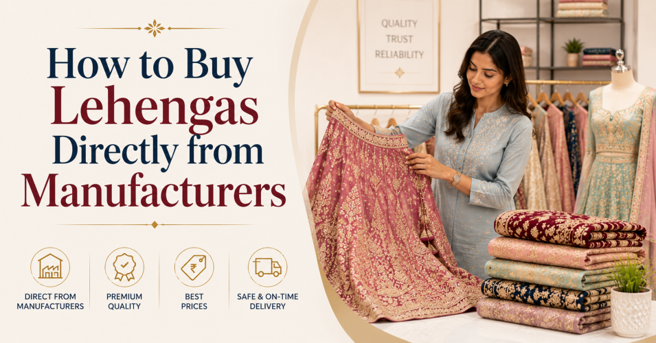 How to Buy Lehengas Directly from Manufacturers – Complete Guide