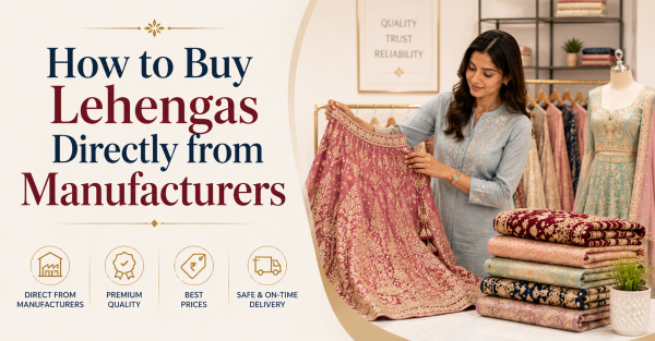 How to Buy Lehengas Directly from Manufacturers – Complete Guide