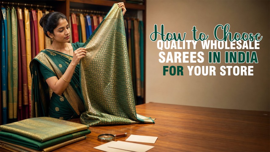 How to Choose Quality Wholesale Sarees in India