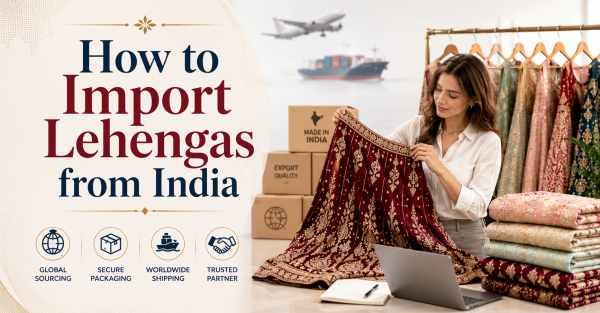 How to Import Lehengas from India – Complete Step‑by‑Step Guide for International Buyers