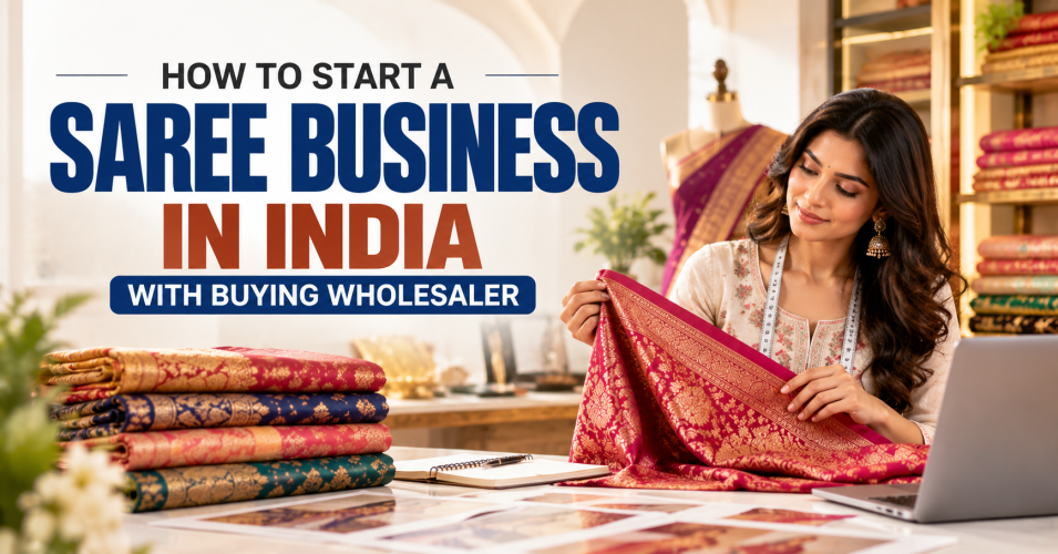 How to Start a Saree Business in India With a Wholesale Supplier