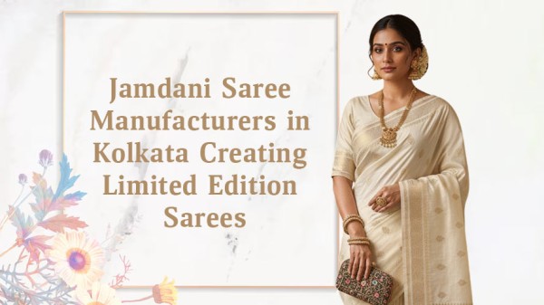 Jamdani Saree Manufacturers in Kolkata Creating Limited Edition Sarees