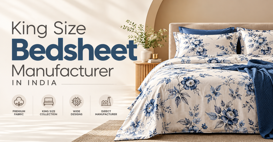 King Size Bedsheet Manufacturer in India