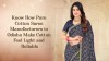 Know How Pure Cotton Saree Manufacturers in Odisha Make Cotton Feel Light and Reliable