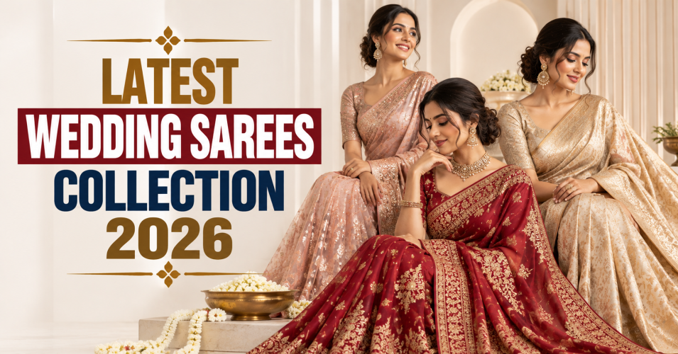 Latest Wedding Sarees Collection 2026: Trends, Fabrics and Styles