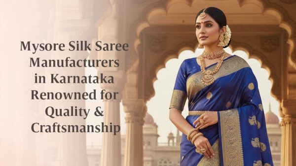 Mysore Silk Saree Manufacturers in Karnataka Renowned for Quality and Craftsmanship