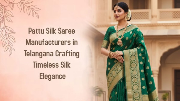 Pattu Silk Saree Manufacturers in Telangana Crafting Timeless Silk Elegance