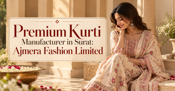 Premium Kurti Manufacturer in Surat | Ajmera Fashion