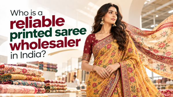Printed Saree Wholesaler in Surat