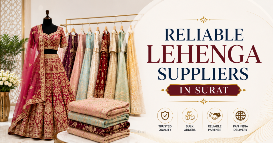 Reliable Lehenga Suppliers in Surat – What Smart Buyers Look For