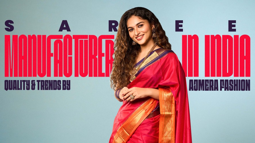 Saree Manufacturer in India – Ajmera Fashion