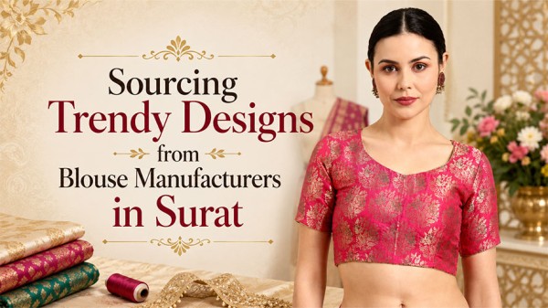 Sourcing Trendy Designs from Blouse Manufacturers in Surat
