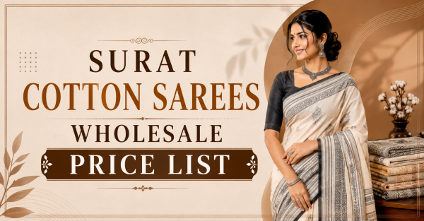 Surat Cotton Sarees Wholesale Price List: What Buyers Should Know