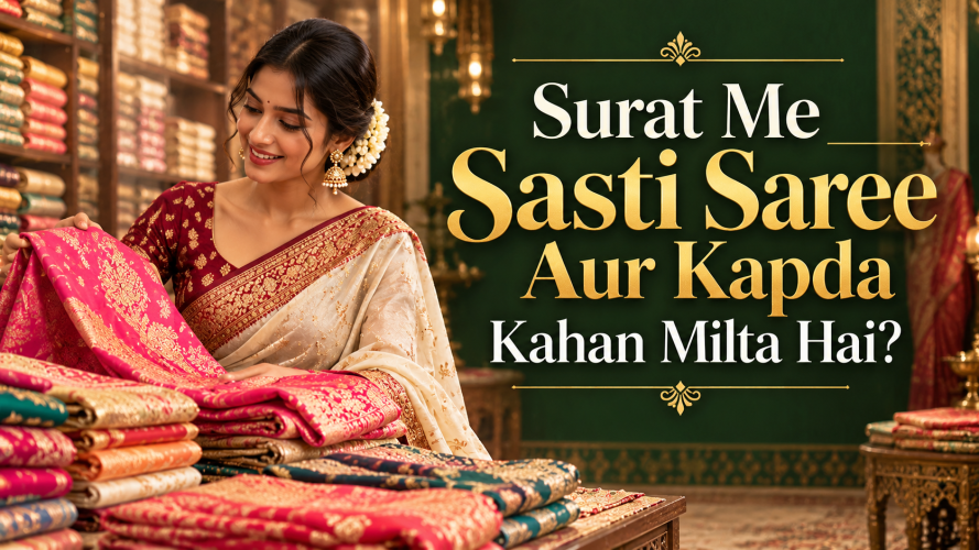 Surat Me Sasti Saree Aur Kapda Kahan Milta Hai