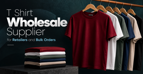 T Shirt Wholesale Supplier for Retailers and Bulk Orders