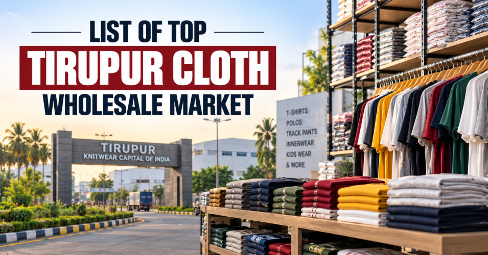 List of Top Tirupur Cloth Wholesale Market: Complete Buying Guide