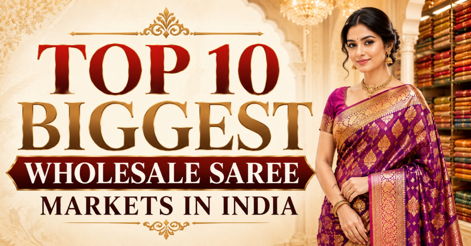 Top 10 Biggest Wholesale Saree Markets in India – Complete Guide | Ajmera Fashion