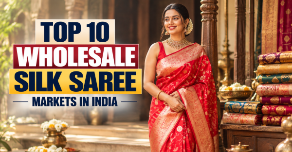 Top 10 Wholesale Silk Saree Markets in India