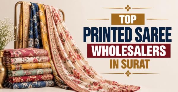 Top Printed Saree Wholesalers in Surat