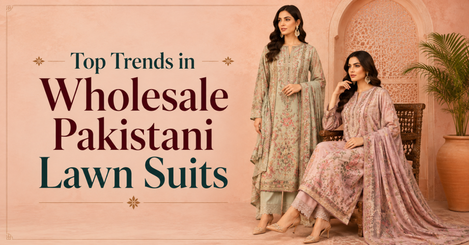 Top Trends in Wholesale Pakistani Lawn Suits You Need to Stock Up On