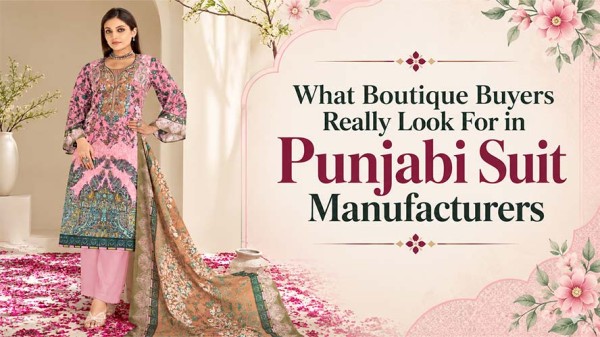 What Boutique Buyers Really Look For in Punjabi Suit Manufacturers