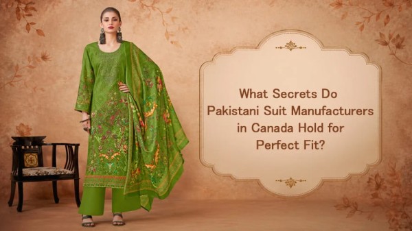 What Secrets Do Pakistani Suit Manufacturers in Canada Hold for Perfect Fit