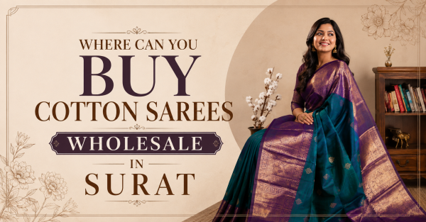 Where Can You Buy Cotton Sarees Wholesale in Surat ?