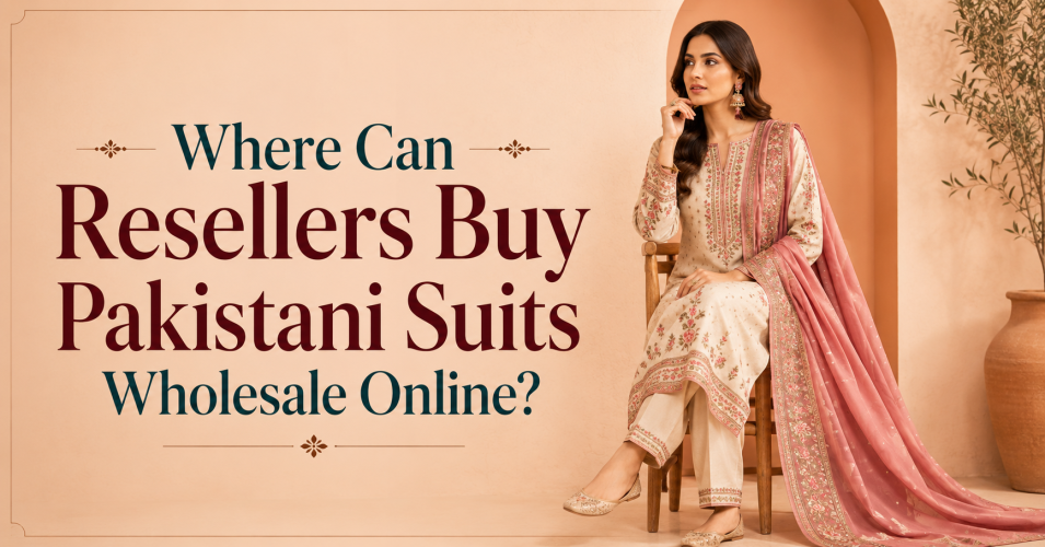 Where to Buy Pakistani Suits Wholesale Online