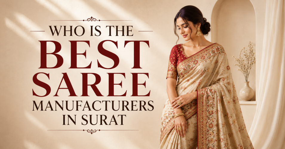 Who is the Best Saree Manufacturers in Surat