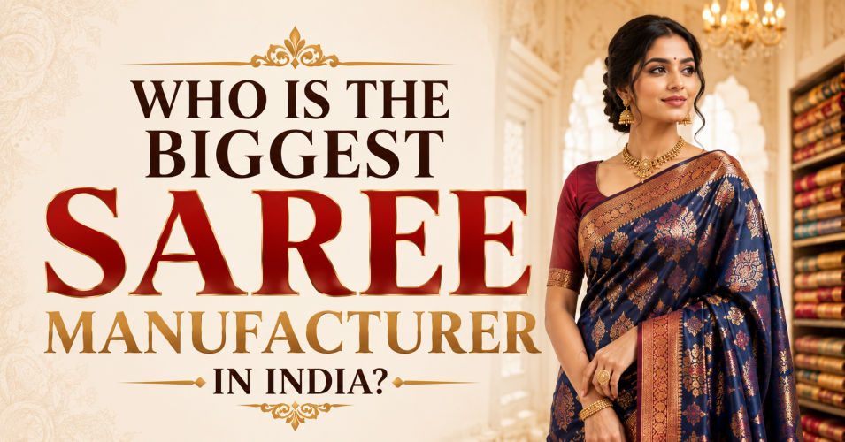 Who is the Biggest Saree Manufacturer in India? | Ajmera Fashion