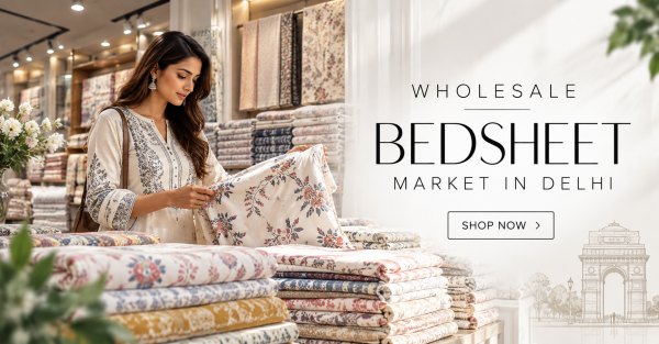 Wholesale Bedsheet Market in Delhi for Retailers and Bulk Buyers