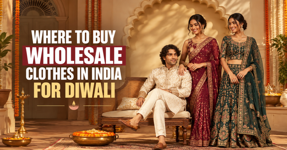 Where to Buy Wholesale Clothes in India for Diwali